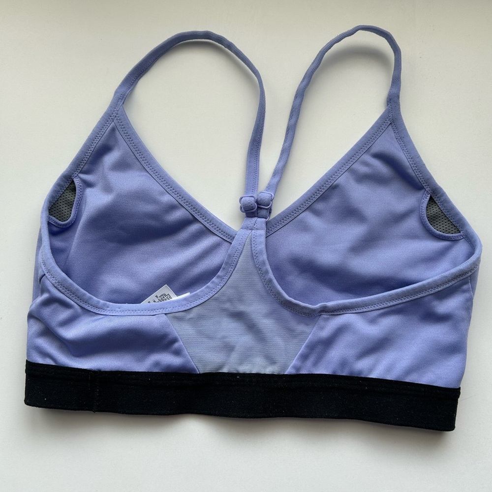 Niki Sport Bra Trio - Nike Women's Sports Bra - White, Gray, and Purple size M - Picture 3 of 11